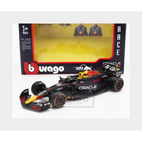 1:43 BURAGO Red Bull F1 Rb20 Team Oracle Red Bull Racing #1 Season 2024 Max Verstappen Blue Yellow Red BU38097-V