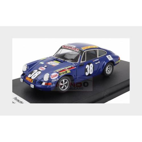 1:43 TROFEU Porsche 911S Coupe (Night Version) #38 24H Le Mans 1971 Rene Mazzia Jurgen Barth Blue TRFDSN212
