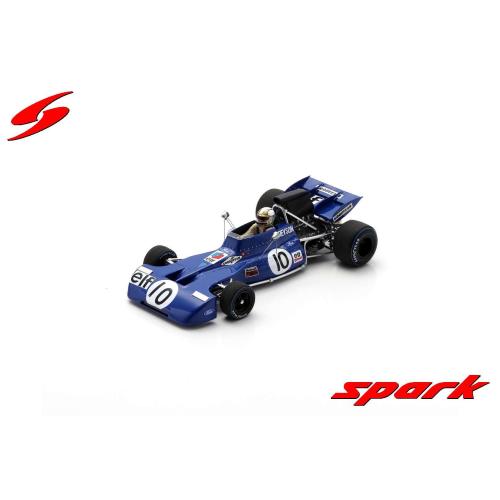 1:43 SPARK Tyrrell 001 #10 F1 Gp Us 1971 Peter Revson S7216