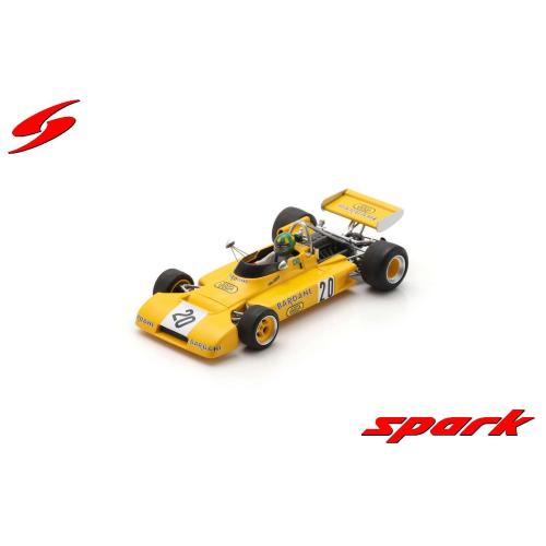 1:43 SPARK Brabham F1 Bt38 #20 Hockenheim Gp 1972 Wilson Fittipaldi S7436