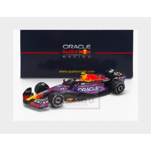 1:64 SPARK Red Bull F1 Rb19 Team Oracle Red Bull Racing #11 3Rd Las Vegas Usa Gp 2023 Sergio Perez Y357