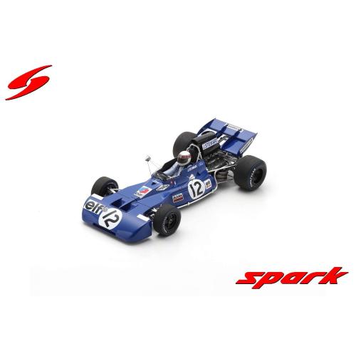 1:18 SPARK Tyrrell F1 003 #12 Winner Britsh Gp 1971 Jackie Stewart With Showcase 18S589