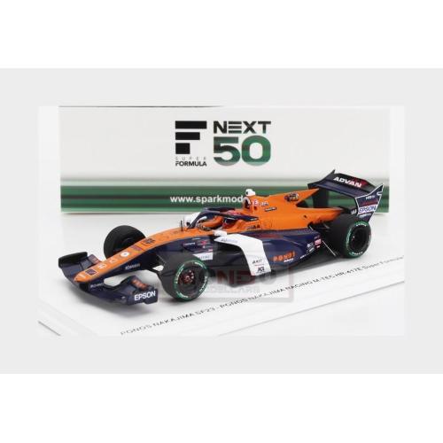 1:43 SPARK Sf23 #65 Ponos Nakajima Racing M-Tec Hr-417E Super Formula 2024 Ren Sato SFJ043