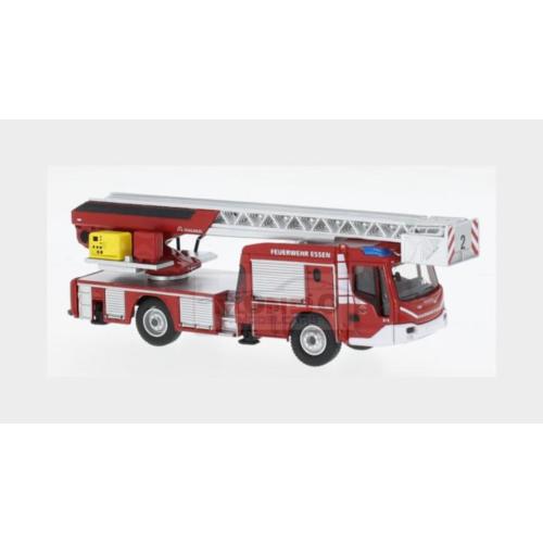 1:87 PREMIUM CLASSIXXS Magirus M32L 112 Scala Truck Scala Cestello Feuerwehr Essen 2021 Red Silver PCX871075