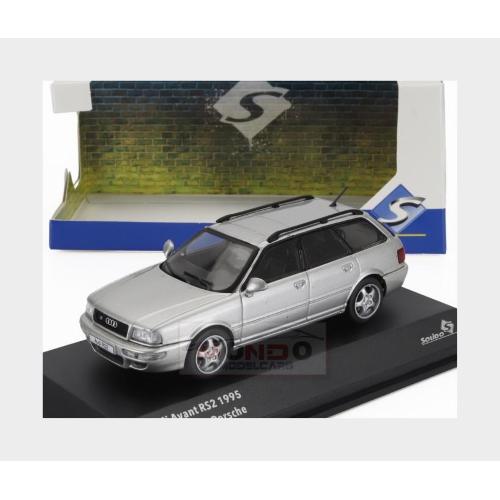 1:43 SOLIDO Audi A4 Rs2 Avant Sw Station Wagon 1995 Powered By Porsche Polar Silver SL4310104