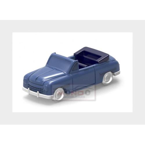 1:76 OFFICINA-942 Fiat 1400 Cabriolet Open 1950 Blue ART1043C
