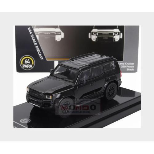 1:64 PARAGON Toyota Land Cruiser Series 250 Rhd 2024 Black PA-65744