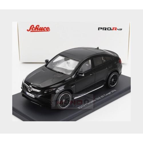 1:43 SCHUCO Mercedes Benz Gle-Class 63 Coupe (X253) 2016 Obsidian Black Met 450399800
