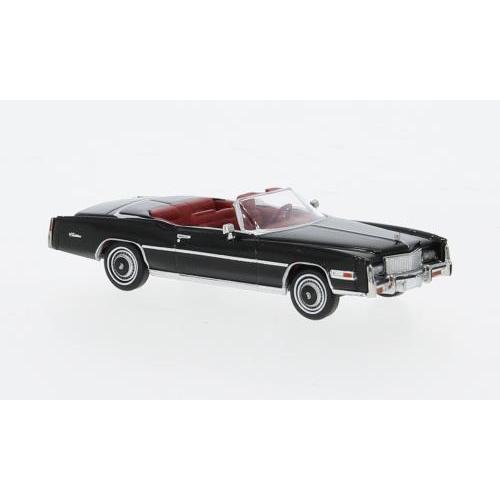 1:87 BREKINA PLAST Cadillac Eldorado Convertible Black 1976 BRE19756