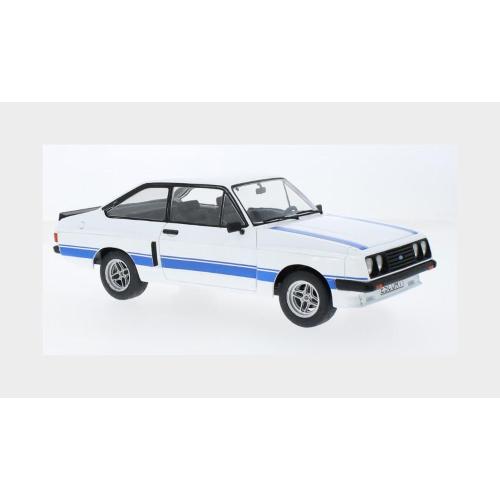 1:18 MCG Ford England Escort Mkii Rs 2000 X-Pack 1977 White Blue MCG18350