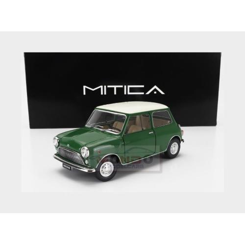 1:18 MITICA Innocenti Mini Cooper Mk1 1966 Green Ivory MITICA205003-D