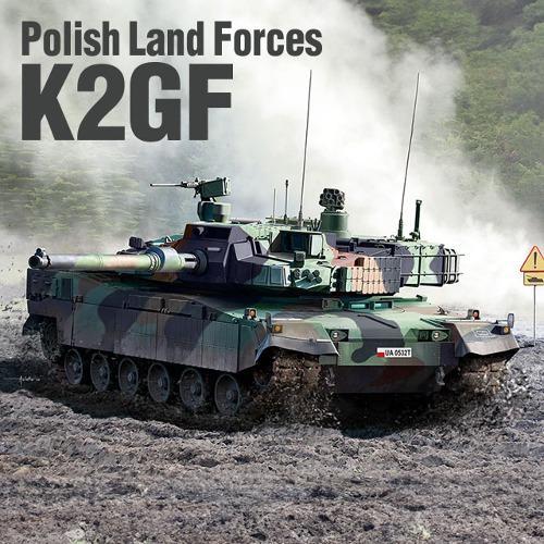 1:35 ACADEMY Polish Land Forces K2Gf Kit AC13560