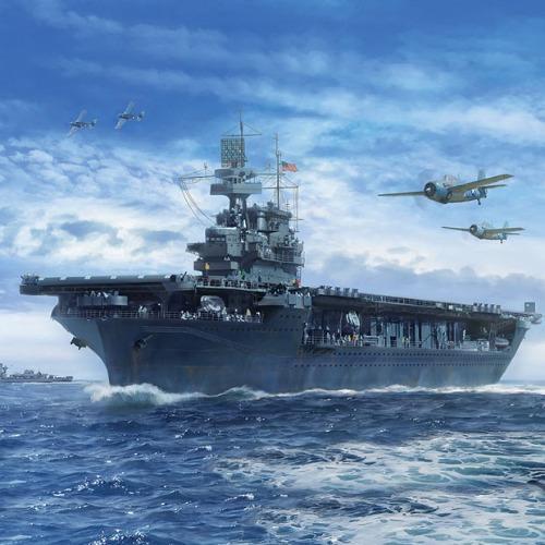 1:700 ACADEMY Uss Enterprise Cv-6 The Battle Of Midway 80Th Anniversary Kit AC14409