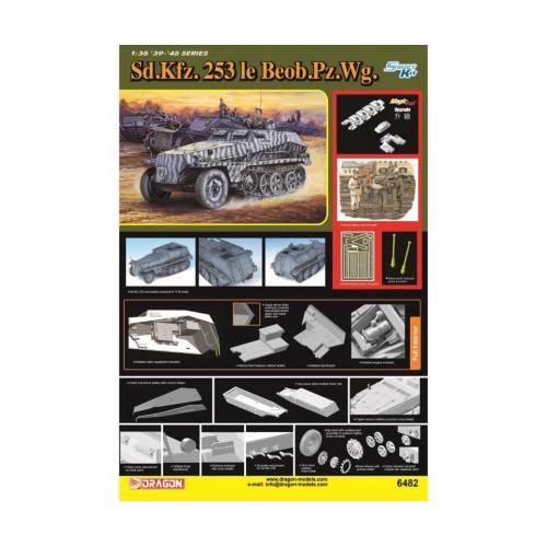 1:35 DRAGON Sd.Kfz. 253 Le Beob.Pz.Wg. Kit DR6482