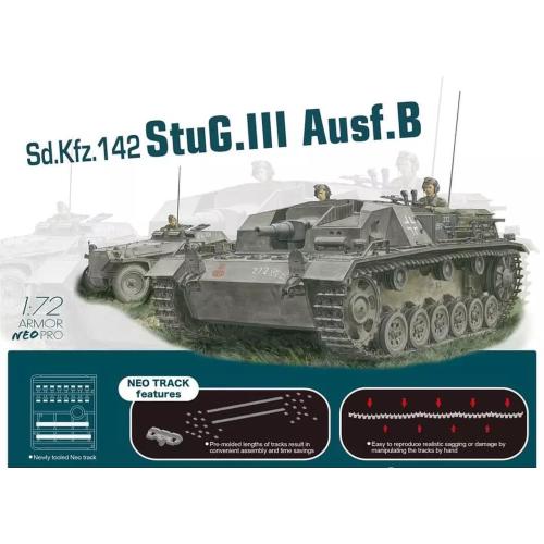 1:72 DRAGON Stug.Iii Ausf.B W/Neo Track Kit DR7636