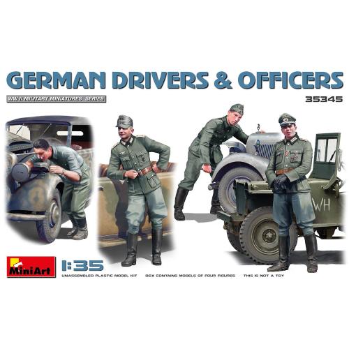 1:35 MINIART German Drivers & Officers Kit MA35345