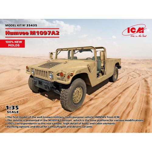1:35 ICM KIT Humvee M1097A2 Kit ICM35435