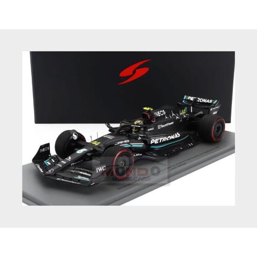 1:18 SPARK Mercedes Gp F1 W14 Team Mercedes-Amg Petronas Formula One #44 2Nd Spain Gp 2023 Lewis Hamilton With Showcase 18S906