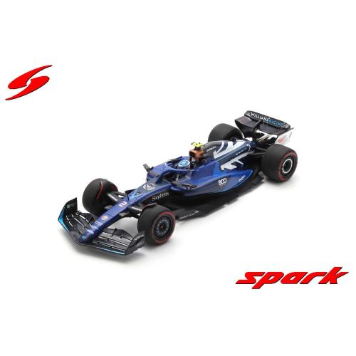 1:18 SPARK Williams F1 Fw45 Team Williams Racing #2 (800Th Gp) British Gp 2023 Logan Sargeant With Showcase 18S953