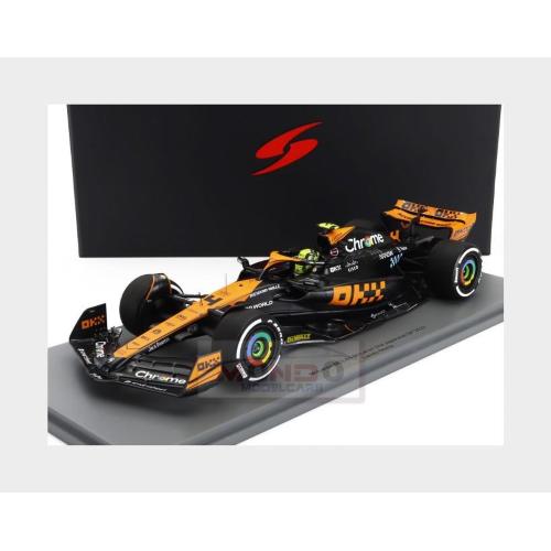 1:18 SPARK Mclaren F1 Mcl60 Team Mclaren #4 2Nd Japan Gp 2023 Lando Norris With Showcase 18S966