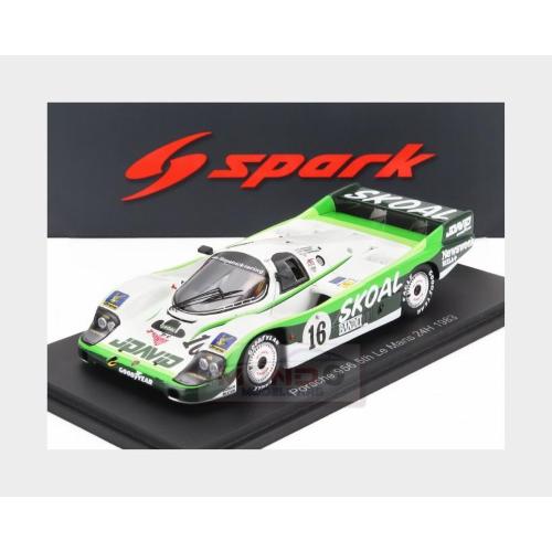1:43 SPARK Porsche 956 2.6L Twin Turbo Team John Fitzpatrick Skoal Racing #16 24H Le Mans 1983 Guy Edwards John Fitzpatrick Rupert Keegan S9851