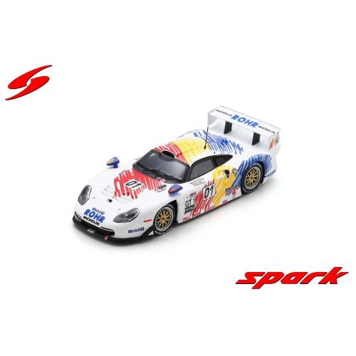 1:43 SPARK Porsche 911 Gt1 Evo Team Rohr Motorsport #01 2Nd 24H Daytona 1998 Alan Mcnish Danny Sullivan Jorg Muller Uwe Alzen Dirk Muller US206