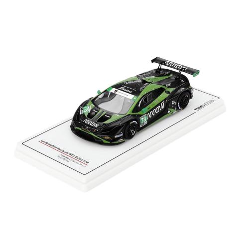 1:43 TRUESCALE Lamborghini Huracan Gt3 Evo2 #78 Forte Racing Imsa 24H Daytona 2023 TSM430779