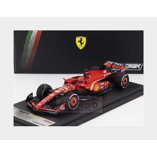 1:43 LOOKSMART Ferrari F1 Sf-24 Team Scuderia Ferrari #16 2Nd Australian Gp 2024 Charles Leclerc Red Black LSF1060