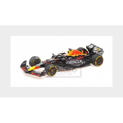 1:18 MINICHAMPS Red Bull F1 Rb19 Team Oracle Red Bull Racing #1 World Champion Winner Japan Gp 2023 Max Verstappen Matt Blue 110231701