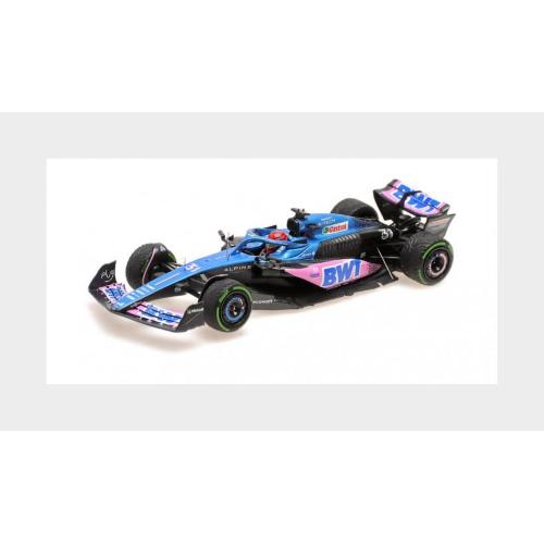 1:43 MINICHAMPS Alpine F1 A523 Team Bwt Alpine #31 3Rd Monaco Gp 2023 Esteban Ocon Blue Pink 417230731
