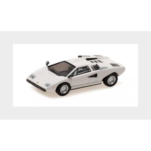 1:87 MINICHAMPS Lamborghini Countach Lp 400 White 1974 870103122
