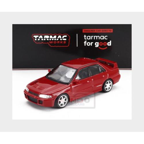 1:64 TARMAC Mitsubishi Lancer Gsr Evolution Iii 1995 Red T64G-048-RE