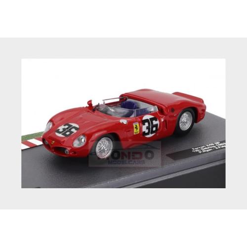 1:43 EDICOLA Ferrari 248Sp Spider Team N.A.R.T. #36 12H Sebring 1962 Peter Ryan John Fulp Red MQ1ALA0046