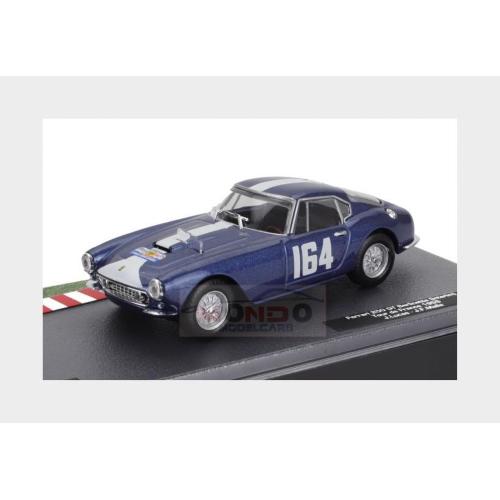 1:43 EDICOLA Ferrari 250 Gt Berlinetta Interim #164 Tour De France 1959 Jean Lucas Jean Francois Malle Blue White MQ1ALA0056
