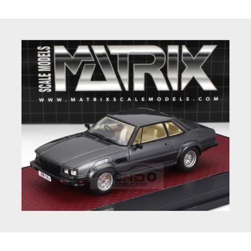 1:43 MATRIX De Tomaso Longchamp Gts/E 1988 Grey Met MX40404-032