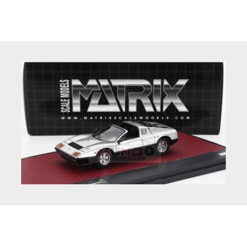 1:43 MATRIX Ferrari 512Bb Targa Straman 1978 Silver Black MX40604-183