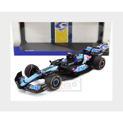 1:18 SOLIDO Alpine F1 A524 Team Bwt Alpine #10 Monaco Gp 2024 Pierre Gasly Black Blue Pink SL1814002
