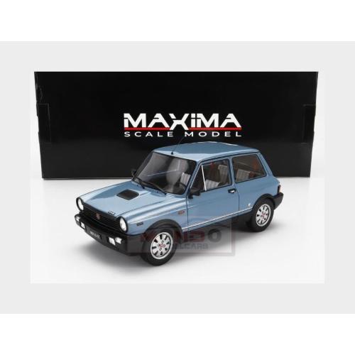 1:18 MAXIMA Autobianchi A112 Abarth Vii-Series 1984 Light Blue Met MAX007002
