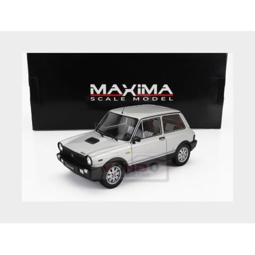 1:18 MAXIMA Autobianchi A112 Abarth Vii-Series 1984 Silver MAX007003