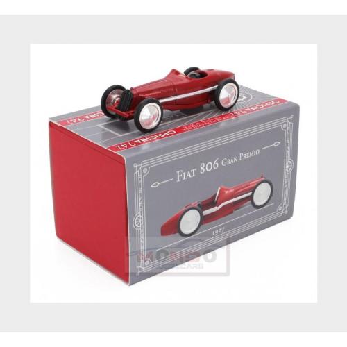 1:43 OFFICINA-942 Fiat 806 Spider Gran Premio 1927 Red SR08