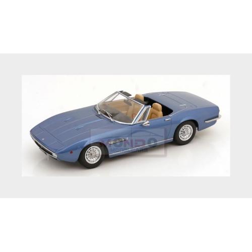 1:18 KK SCALE Maserati Ghibli Spider Cabriolet Open 1970 Alloy Rims Cerchi In Lega Light Blue KKDC181304