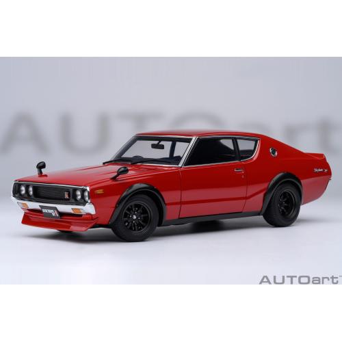 1:18 AUTOART Nissan Skyline 2000 Gt-R (Kpgc110) Coupe 1973 Red AA77468