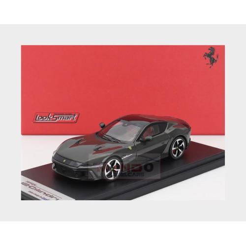 1:43 LOOKSMART Ferrari 12 Cilindri V12 830Cv 2024 Grigio Scuro 792 Grey Black LS553i