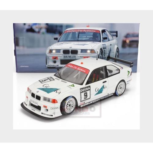 1:18 WERK83 Bmw 3-Series M3 (E36) Coupe Team Linder #9 Dtm Season 1994 Frank Schmickler White W1800703