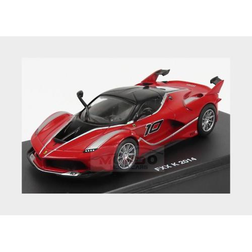 1:43 EDICOLA Ferrari Fxx-K #10 2014 Red Black ABFGT003