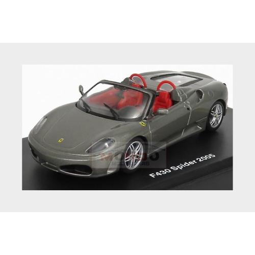 1:43 EDICOLA Ferrari F430 Spider 2005 Grey Met ABFGT019