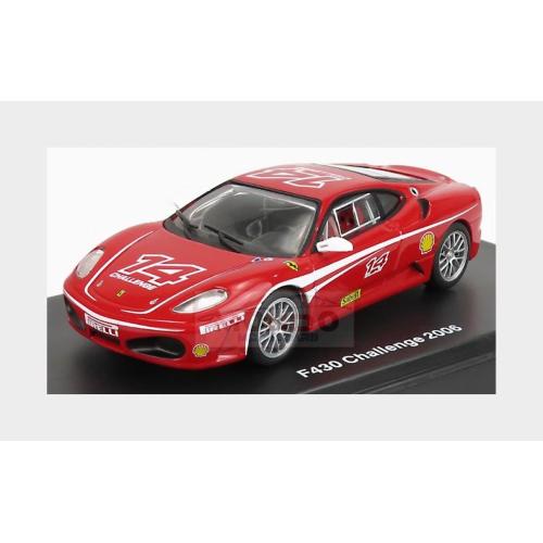 1:43 EDICOLA Ferrari F430 #14 Challenge 2006 Red ABFGT036