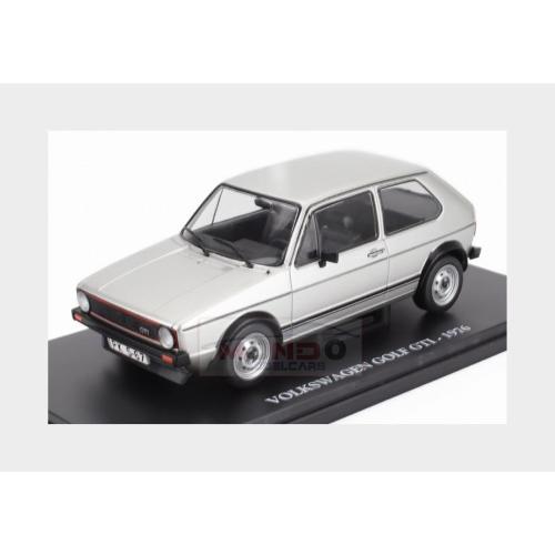 1:24 EDICOLA Volkswagen Golf Gti Mki 1976 Con Vetrina With Showcase Silver MX5ALA0004