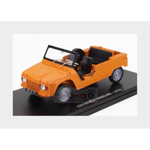 1:24 EDICOLA Citroen Mehari 1970 Con Vetrina With Showcase Orange MX5ALA0005
