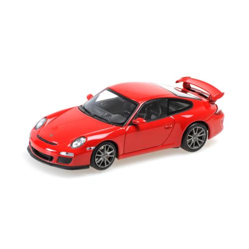 1:43 MINICHAMPS Porsche 911 Gt3 Red 2009 400068026